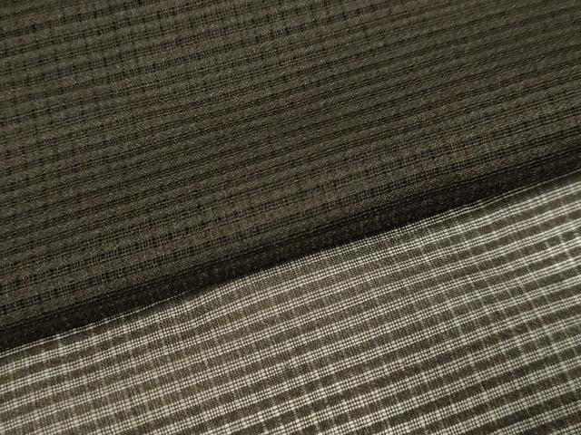 平和屋着物▽男性　黒紋付　羽織　スリーシーズン　春夏秋　塵除け　正絹　逸品　DABI4266du