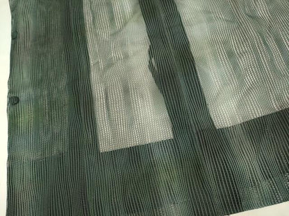 平和屋着物▽道行コート　スリーシーズン　春夏秋　塵除け　霞文　正絹　逸品　DABI4291du