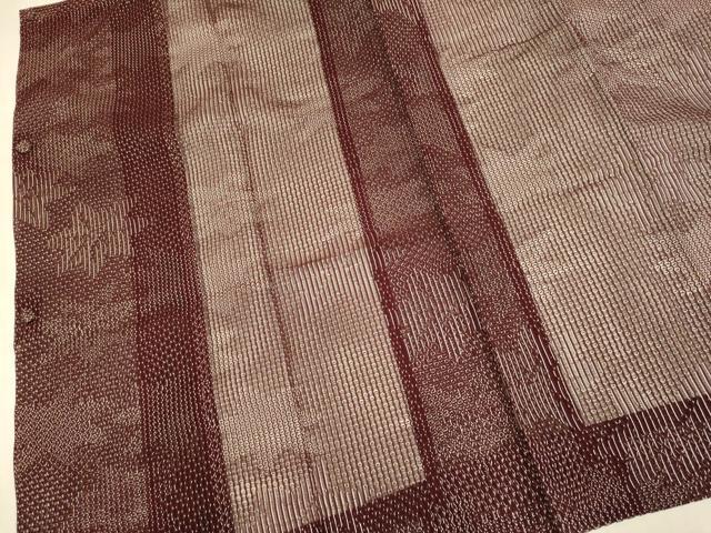 平和屋着物▽道行コート　スリーシーズン　春夏秋　塵除け　楓　正絹　逸品　未使用　DABI4294du