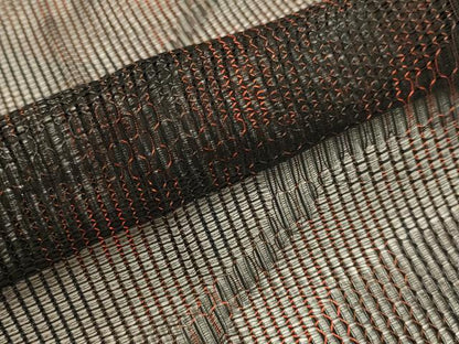 平和屋着物▽道行コート　スリーシーズン　春夏秋　塵除け　霞文　正絹　逸品　未使用　DABI4301du