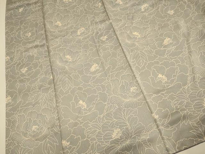 平和屋着物●訪問着　牡丹文　正絹　逸品　DABI4310du