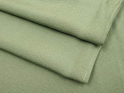 平和屋着物●上質な色無地　山鳩色　正絹　逸品　未使用　DABI4316du