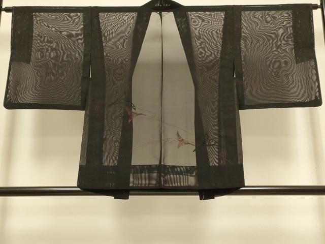 平和屋着物▽羽織　スリーシーズン　春夏秋　塵除け　飛鳥文　正絹　逸品　DABI4360du