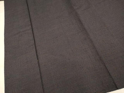平和屋着物▽男性　本場大島紬　薩摩結城　単衣　霞文　正絹　逸品　DABI4390du