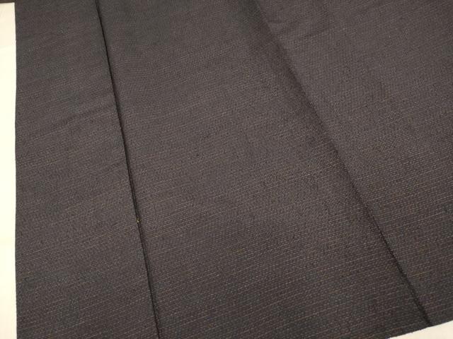 平和屋着物▽男性　本場大島紬　薩摩結城　単衣　霞文　正絹　逸品　DABI4390du