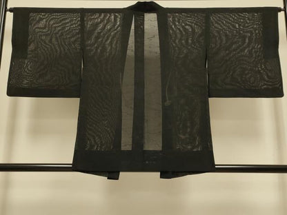 平和屋着物▽羽織　スリーシーズン　春夏秋　塵除け　流水文　正絹　逸品　DABI4414du