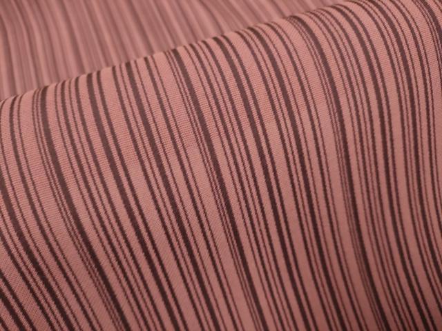 平和屋着物▽羽織　スリーシーズン　春夏秋　塵除け　縞　正絹　逸品　DABI4422du