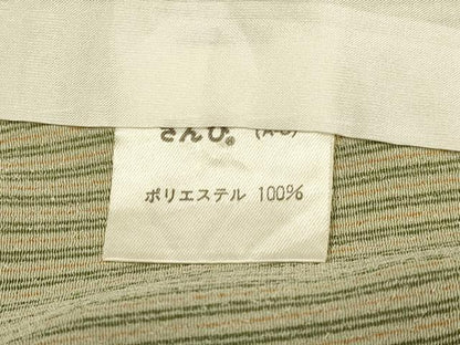 平和屋着物▽小紋　単衣　縞　さんび謹製　洗える着物　DABI4435du