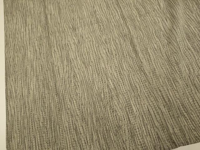 平和屋着物▽上質な紬　単衣　霞文　正絹　逸品　DABI4460du