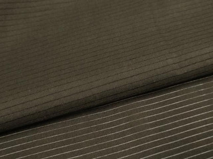 平和屋着物▽男性　黒紋付　長羽織　スリーシーズン　春夏秋　塵除け　絽　正絹　逸品　DABI4475du