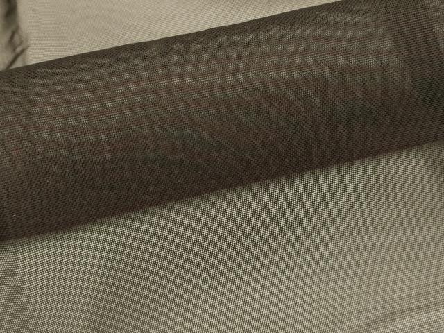 平和屋着物▽道行コート　スリーシーズン　春夏秋　塵除け　黒地　正絹　逸品　DABI4484du