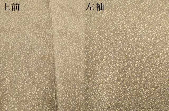 平和屋着物▽江戸小紋　単衣　小花柄　正絹　逸品　DABI4497du