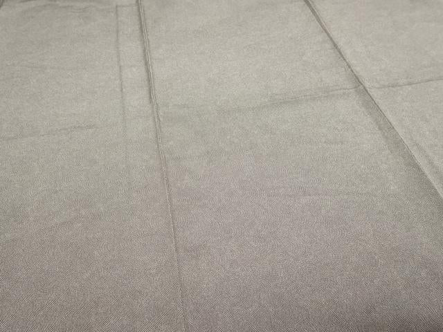 平和屋着物▽江戸小紋　単衣　鮫小紋柄　正絹　逸品　DABI4641sf