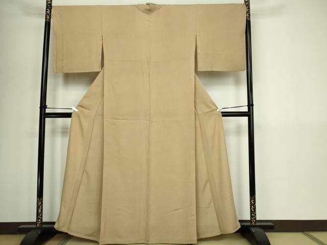 平和屋着物▽江戸小紋　単衣　鮫小紋柄　正絹　逸品　DABI4667sf