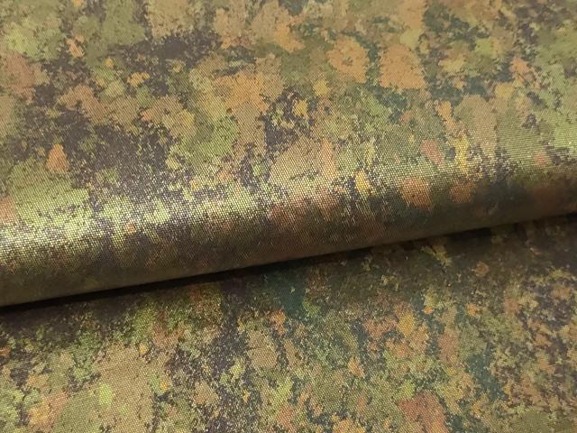 平和屋本店●六通柄袋帯　霞文　本金箔　金泥箔　正絹　逸品　DABI4724sf