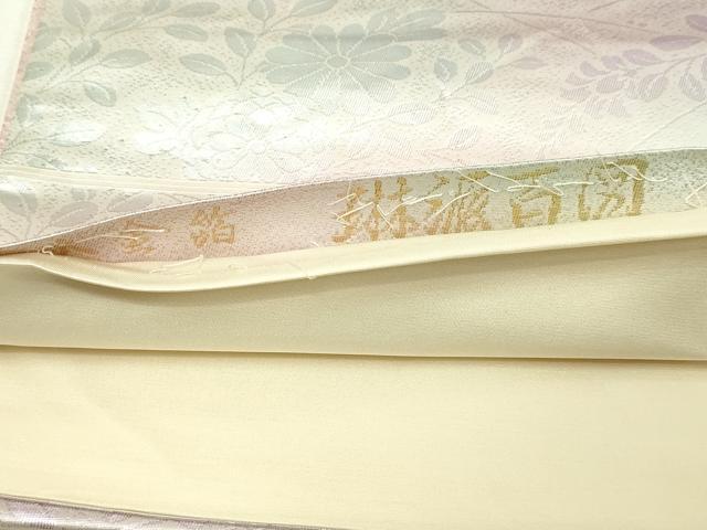 平和屋本店▼六通柄袋帯　琳派百図　本金箔　正絹　逸品　DABI4734sf