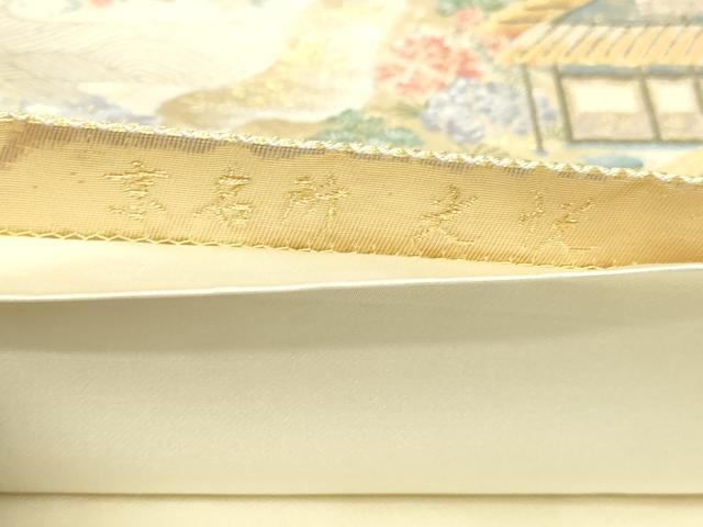 平和屋本店▼六通柄袋帯　京名所光悦　本金箔　正絹　逸品　DABI4739sf