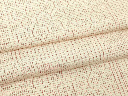 平和屋着物▽上質な紬　単衣　吉祥文　正絹　逸品　DABI4788sf