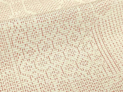 平和屋着物▽上質な紬　単衣　吉祥文　正絹　逸品　DABI4788sf