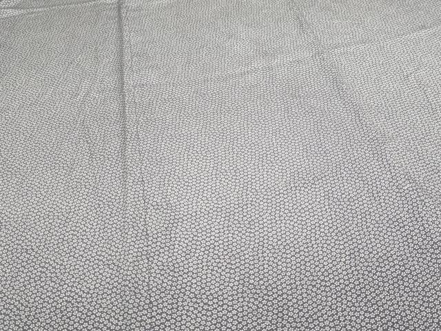 平和屋着物▽江戸小紋　単衣　小花尽くし　正絹　逸品　DABI4793sf