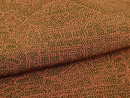 平和屋着物▽江戸小紋　単衣　風景文　野村秀夫　正絹　逸品　DABI4798sf