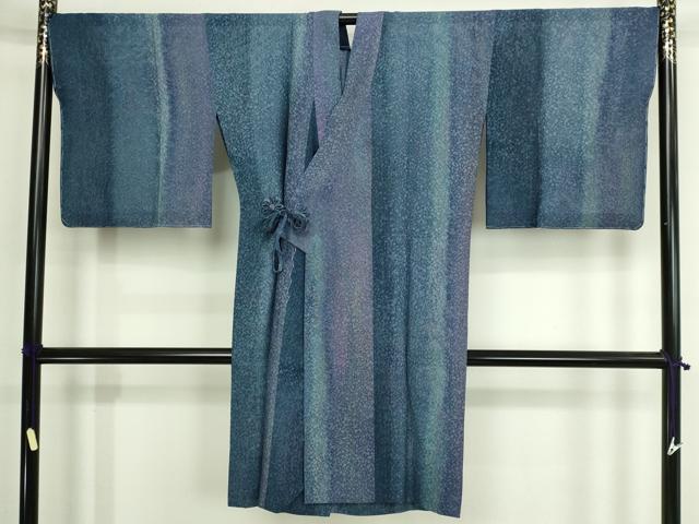 平和屋着物▽道中着　スリーシーズン　春夏秋　塵除け　霞文　正絹　逸品　DABI4809sf