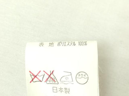 平和屋着物▽和装コート　スリーシーズン　春夏秋　塵除け　総レース　草花文　鳥の子色　洗える着物　DABI4839sf
