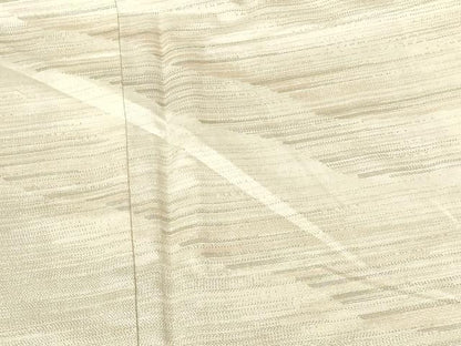 平和屋着物●訪問着　紬地　霞文　正絹　逸品　DABI5133op