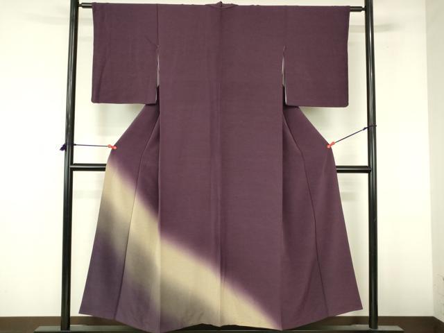平和屋着物●京都の名門ブランド　銀花仙　色留訪問着　霞文　暈し染め　正絹　逸品　DABI5169op