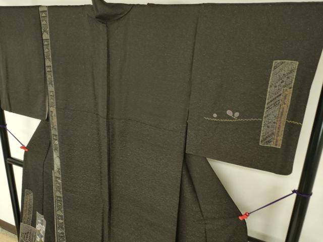 平和屋着物●訪問着　辻が花　金彩　金通し地　正絹　逸品　DABI5189op