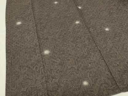 平和屋着物●上質な小紋　墨流し　蛍暈し　正絹　逸品　DABI5191op