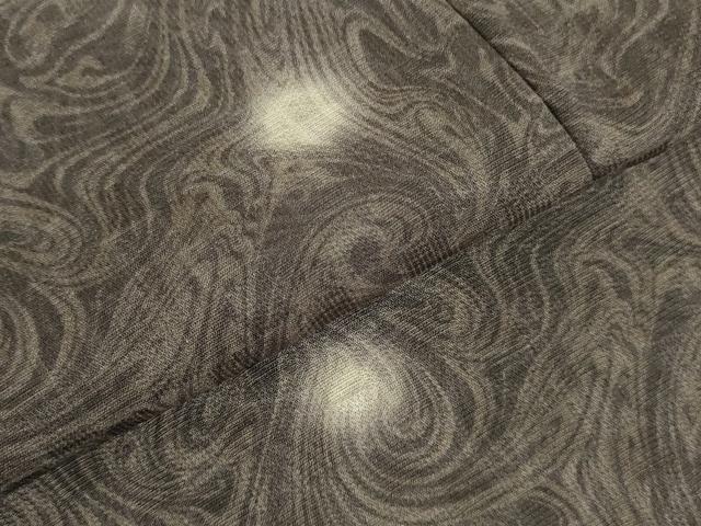 平和屋着物●上質な小紋　墨流し　蛍暈し　正絹　逸品　DABI5191op