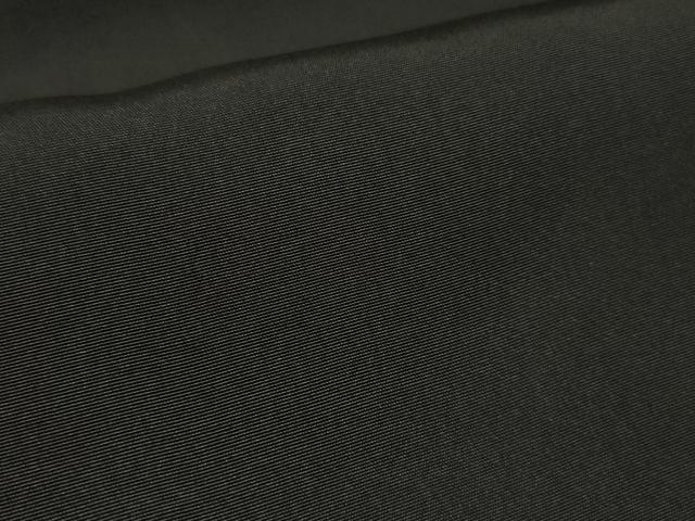 平和屋着物●男性 黒紋付・羽織セット 正絹 逸品 DABI5221op