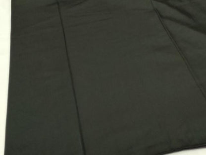 平和屋着物●男性 黒紋付・羽織セット 正絹 逸品 DABI5222op