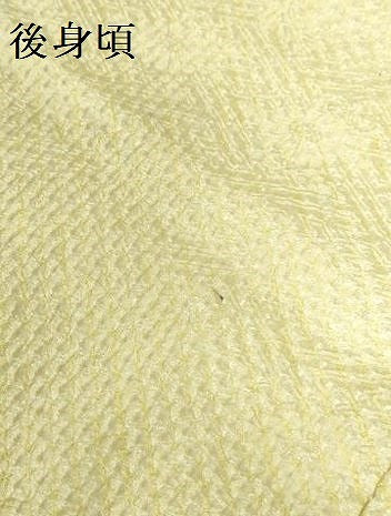 平和屋着物●大変加工の良い総絞り小紋　紗綾形文様　舞花　正絹　逸品　DABI5234op