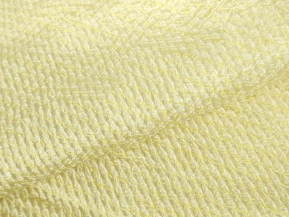 平和屋着物●大変加工の良い総絞り小紋　紗綾形文様　舞花　正絹　逸品　DABI5234op