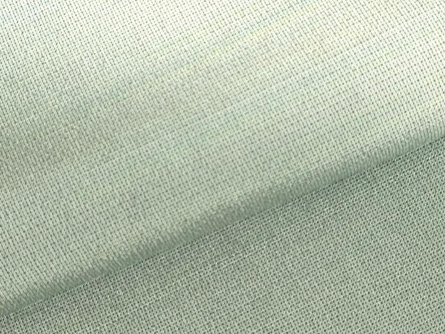 平和屋着物●本塩沢　やまだ織　訪問着　染色作家　桐村博　霞文　暈し染め　正絹　逸品　DABI5244op
