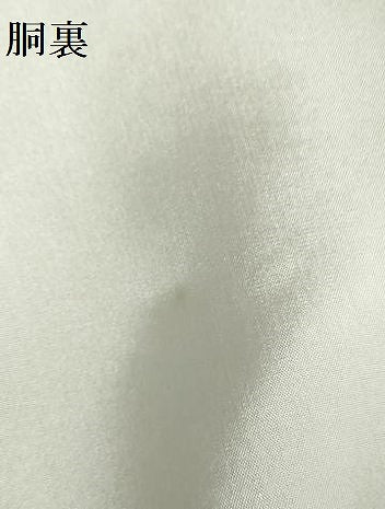 平和屋着物●訪問着　刺繍　舞葉文　暈し染め　正絹　逸品　DABI5252op