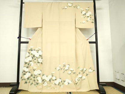 平和屋着物●訪問着　菊　鈴乃屋扱い　正絹　逸品　DABI5285op