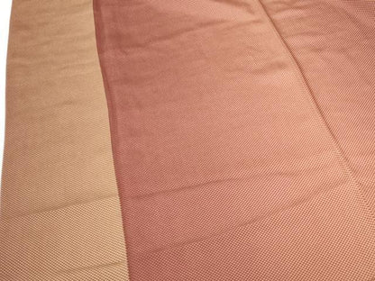 平和屋着物●上質な小紋　霞文　暈し染め　ロング丈　正絹　逸品　DABI5287op