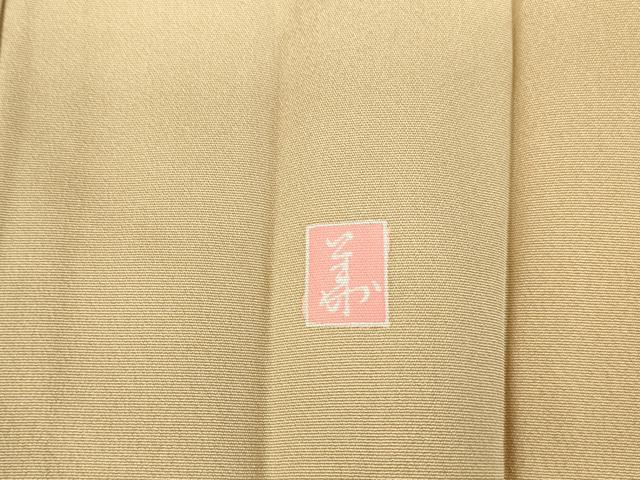 平和屋着物●訪問着　友禅　作家物　平安人物花松文　暈し染め　正絹　逸品　DABI5303op