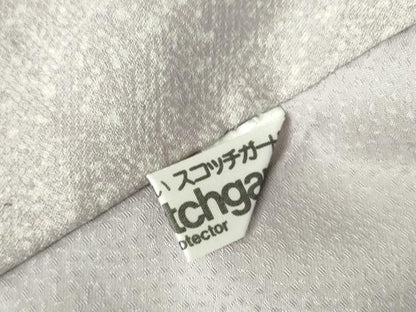 平和屋着物●訪問着　草花　暈し染め　金銀彩　正絹　逸品　DABI5305op