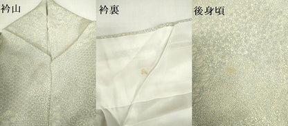 平和屋着物●伝統工芸士　保科信　江戸小紋　吉祥花小紋柄　正絹　逸品　DABI5314op