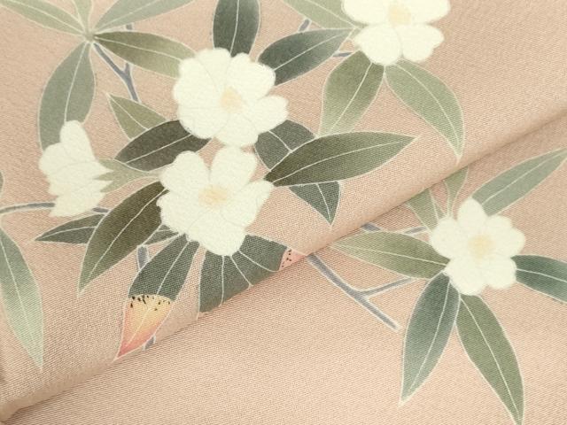 平和屋着物●本加賀友禅作家　南克治　訪問着　枝花　正絹　逸品　DABI5315op