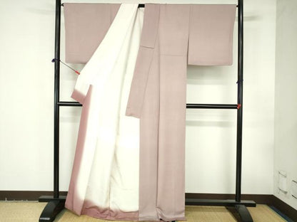 平和屋着物●江戸小紋　行儀　正絹　逸品　DABI5323op