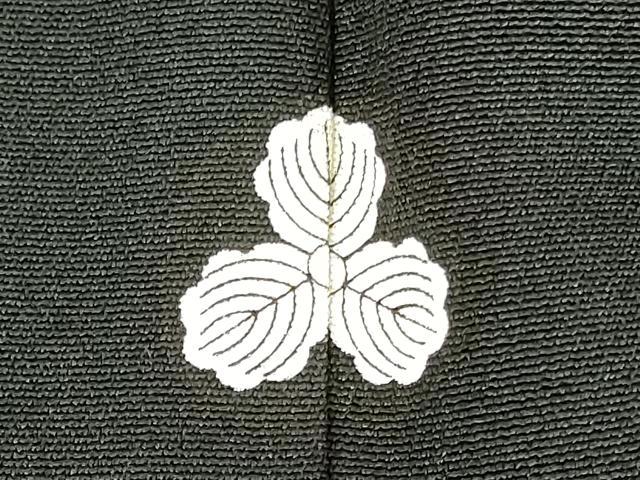 平和屋着物▼豪華黒留袖　作家物　刺繍　風景文　正絹　逸品　DABI5328op