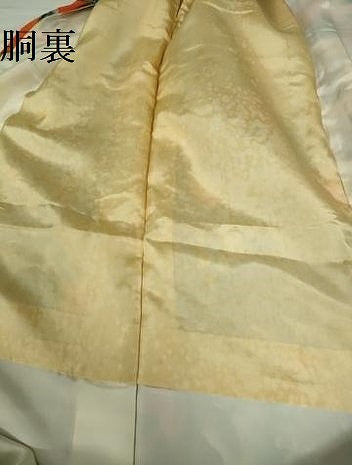平和屋着物▼上質な小紋　草花　暈し染め　正絹　逸品　DABI5351op