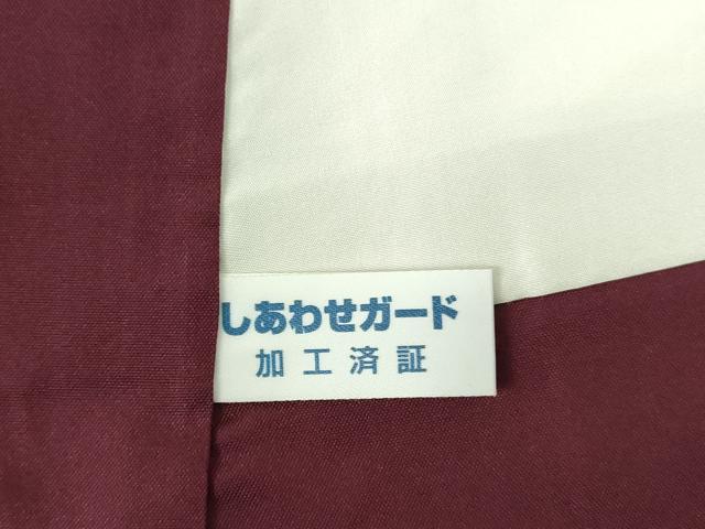 平和屋着物●本場染大島紬　花間道　正絹　逸品　DABI5367op