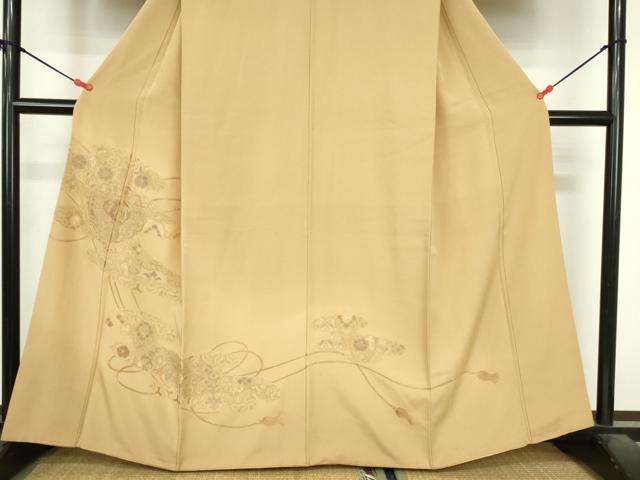 平和屋着物●中国三大刺繍　スワトウ刺繍　汕頭刺繍　総刺繍　訪問着　鳳凰更紗花文　正絹　逸品　DABI5371op