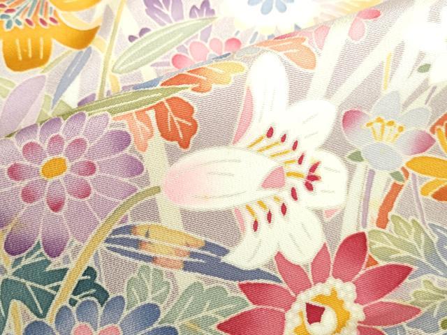 平和屋着物●本加賀友禅作家　黒田勲　色留袖　花鳥文　暈し染め　正絹　逸品　DABI5386op